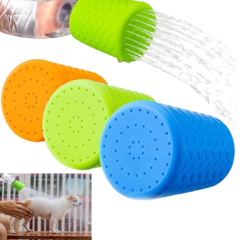 Swim Hat Silicone - Easy Clean Portable Pet Bathing Sprinkler