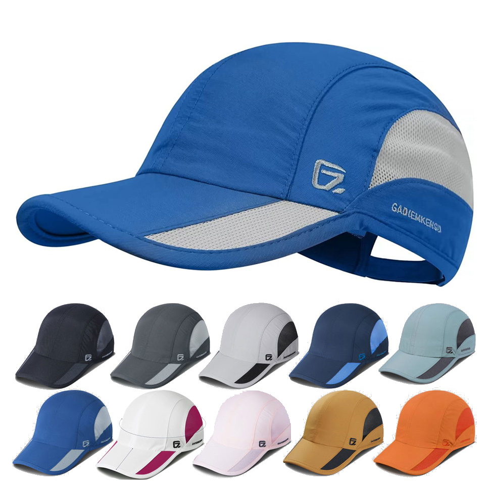 Running Cap Lightweight - GADIEMKENSD Unisex Quick-Dry Sports Cap Adjustable