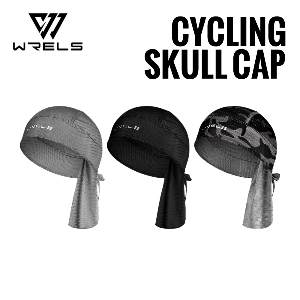 Skull Cap Helmet Liner - WRELS Cycling Hat Under Helmet Quick