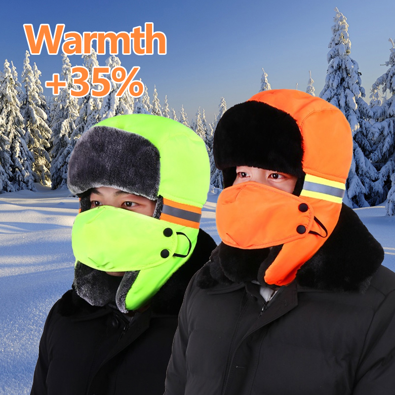 Winter Trapper Hat - Winter Trapper Hat with Ear Flaps