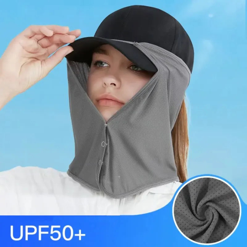 Visor Sun Hat - Quick Drying Fishing Cap Face Neck