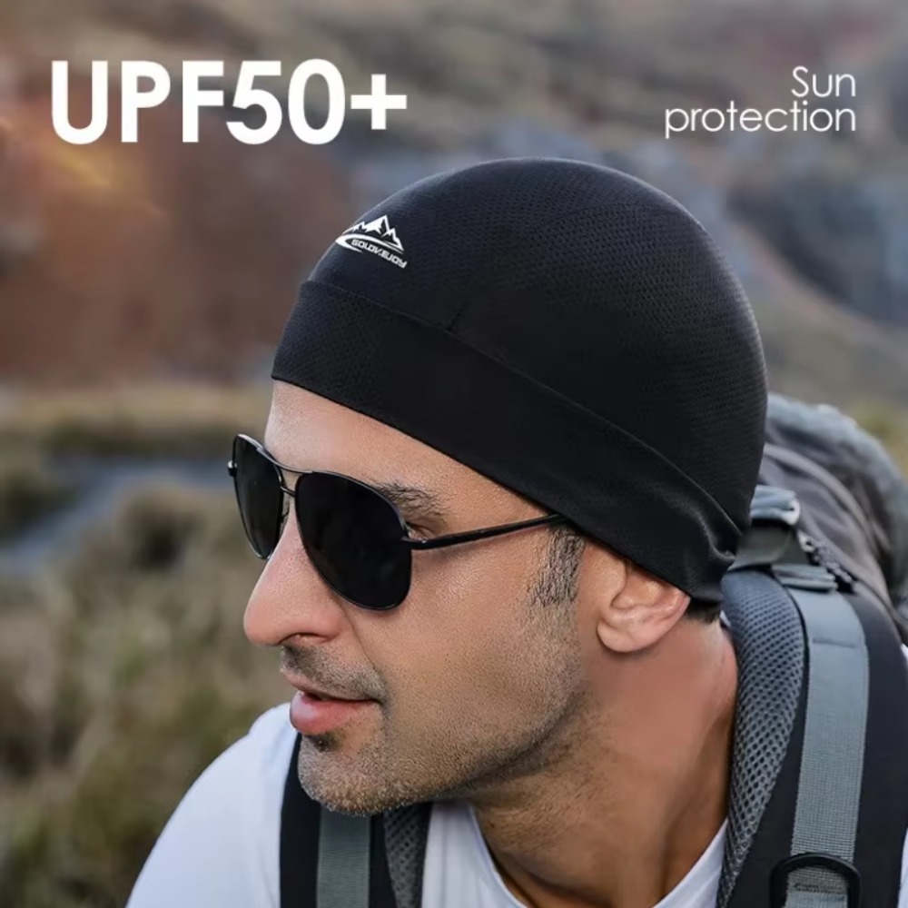 Skull Cap Helmet Liner - Motorcycle Cap Quick Dry Anti-UV Sports