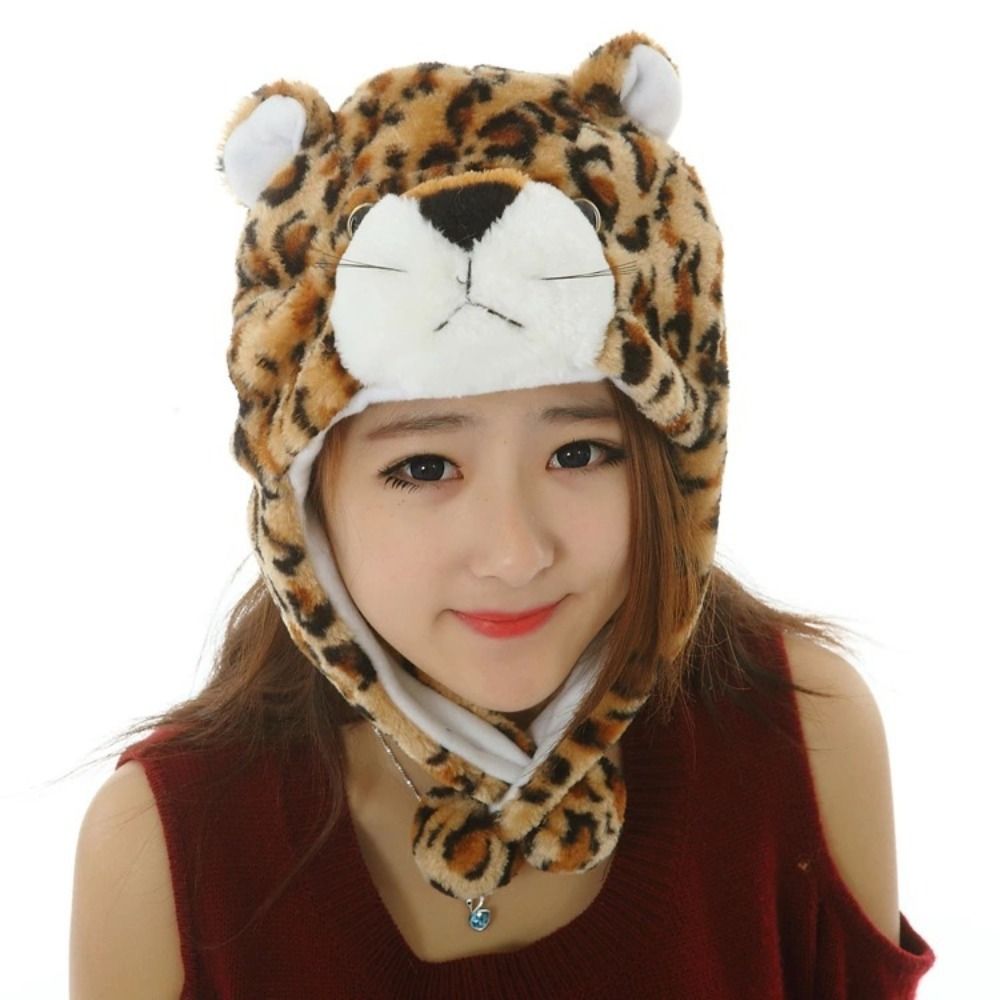 Winter Trapper Hat - Bomber Hat Cartoon Moving Hat Neck