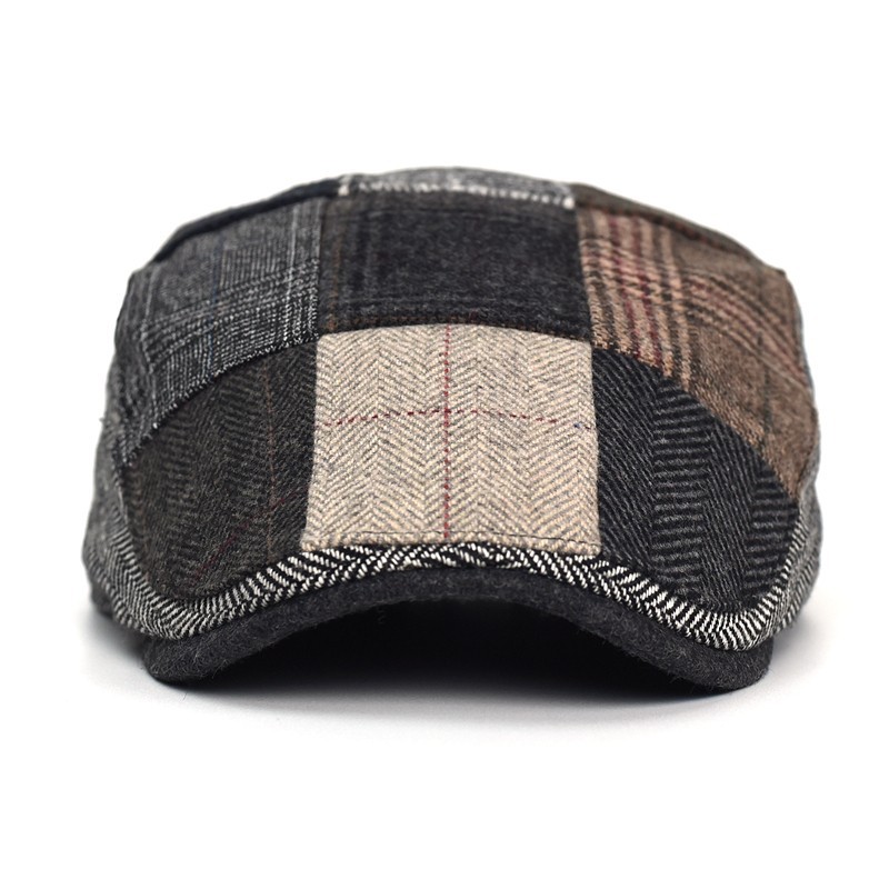 Newsboy Cap Ivy - High-End Classic Men's Patchwork Newsboy Hat