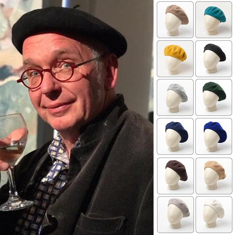 Beret French Wool - Nam Nữ Quân Sự Quân Lính