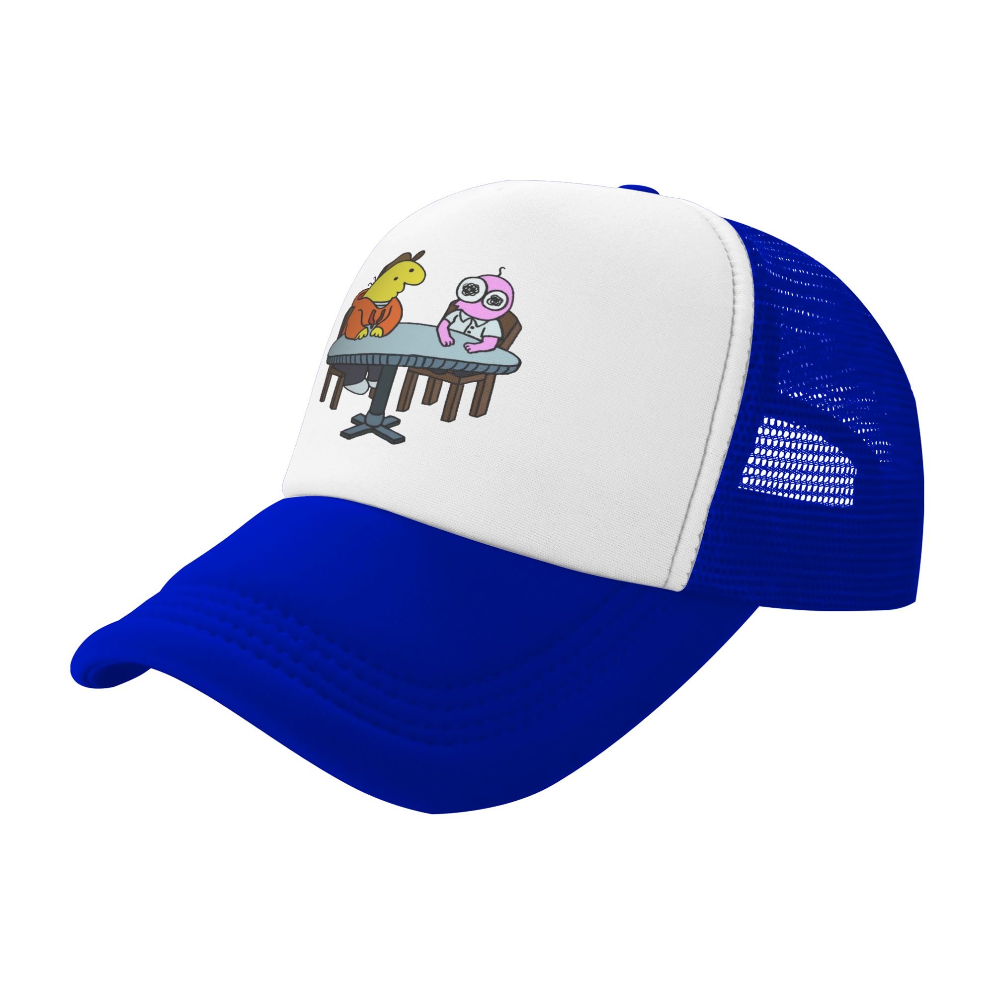 Golf Cap Dad - Smiling Friends Cartoon Trucker Caps Unisex