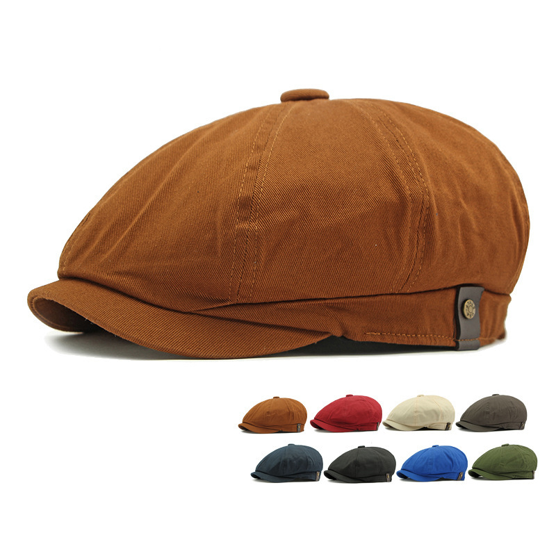 Newsboy Cap Ivy - Mistdawn Vintage Cotton Newsboy Beret Cap