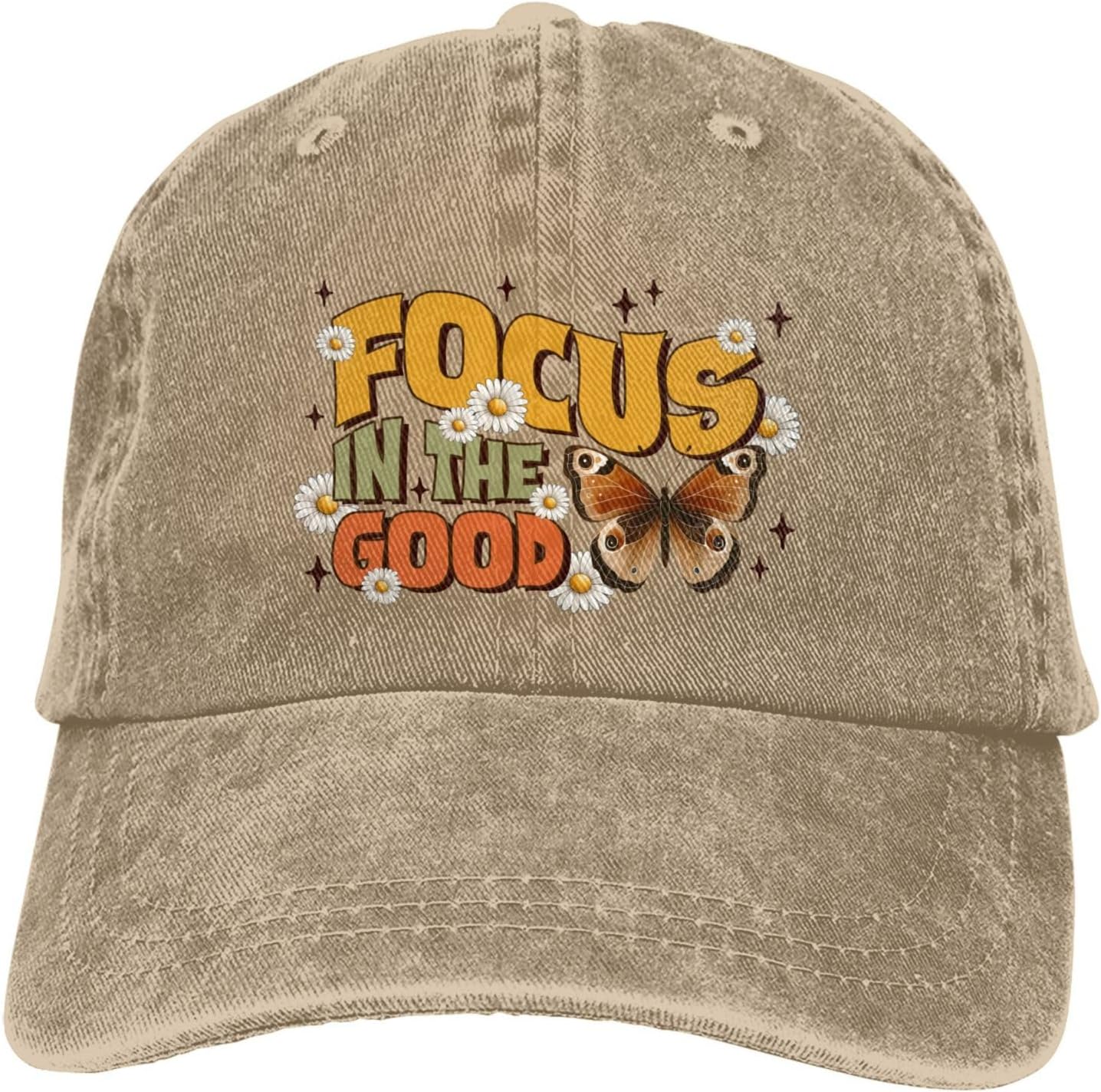 Golf Cap Dad - Focus in The Good Butterfly Daisy