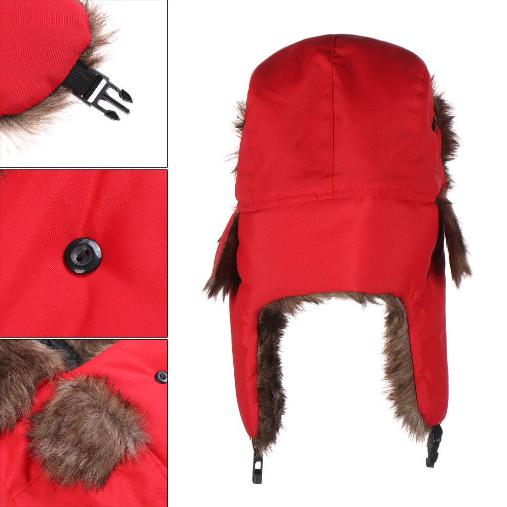 Trapper Hat Ear Flap - Warm Earflap Trapper Ski Hat Winter
