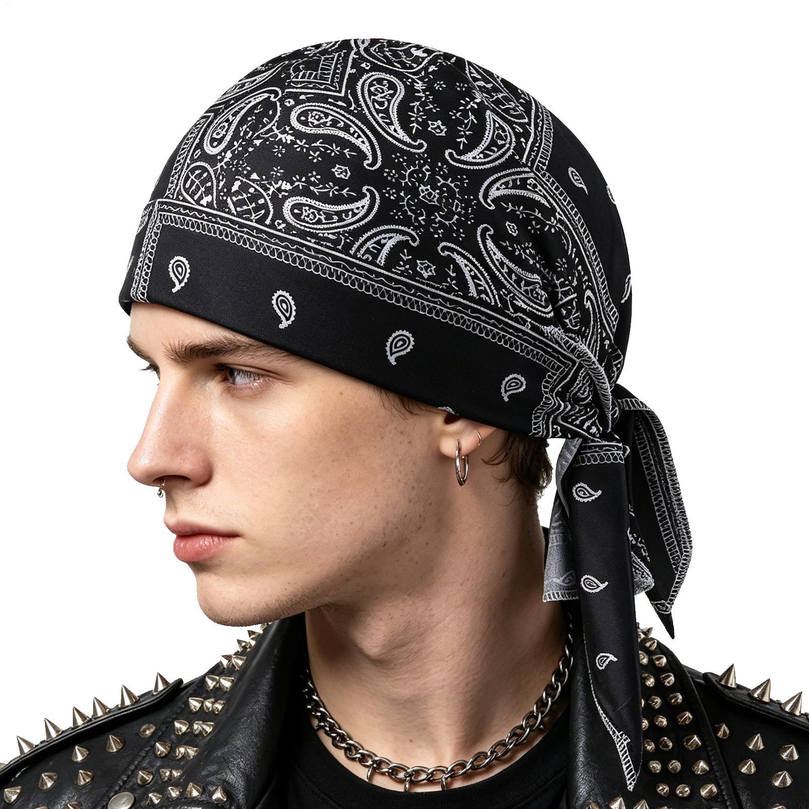 Skull Cap Helmet Liner - Cooling Skull Cap Stretchy Sweat Wicking