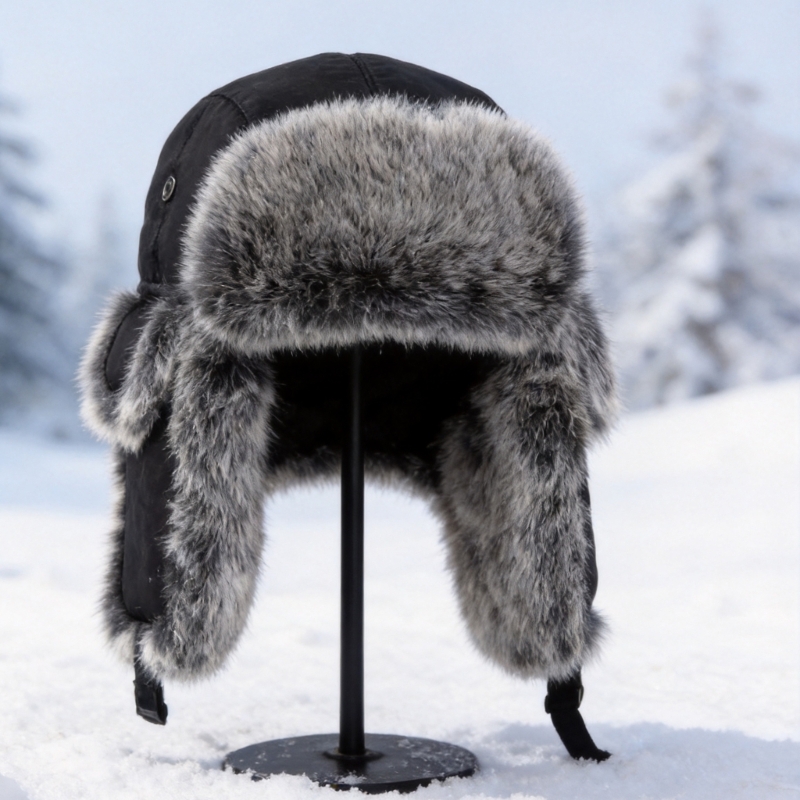 Trapper Hat Ear Flap - Mũ đánh bẫy mùa đông có