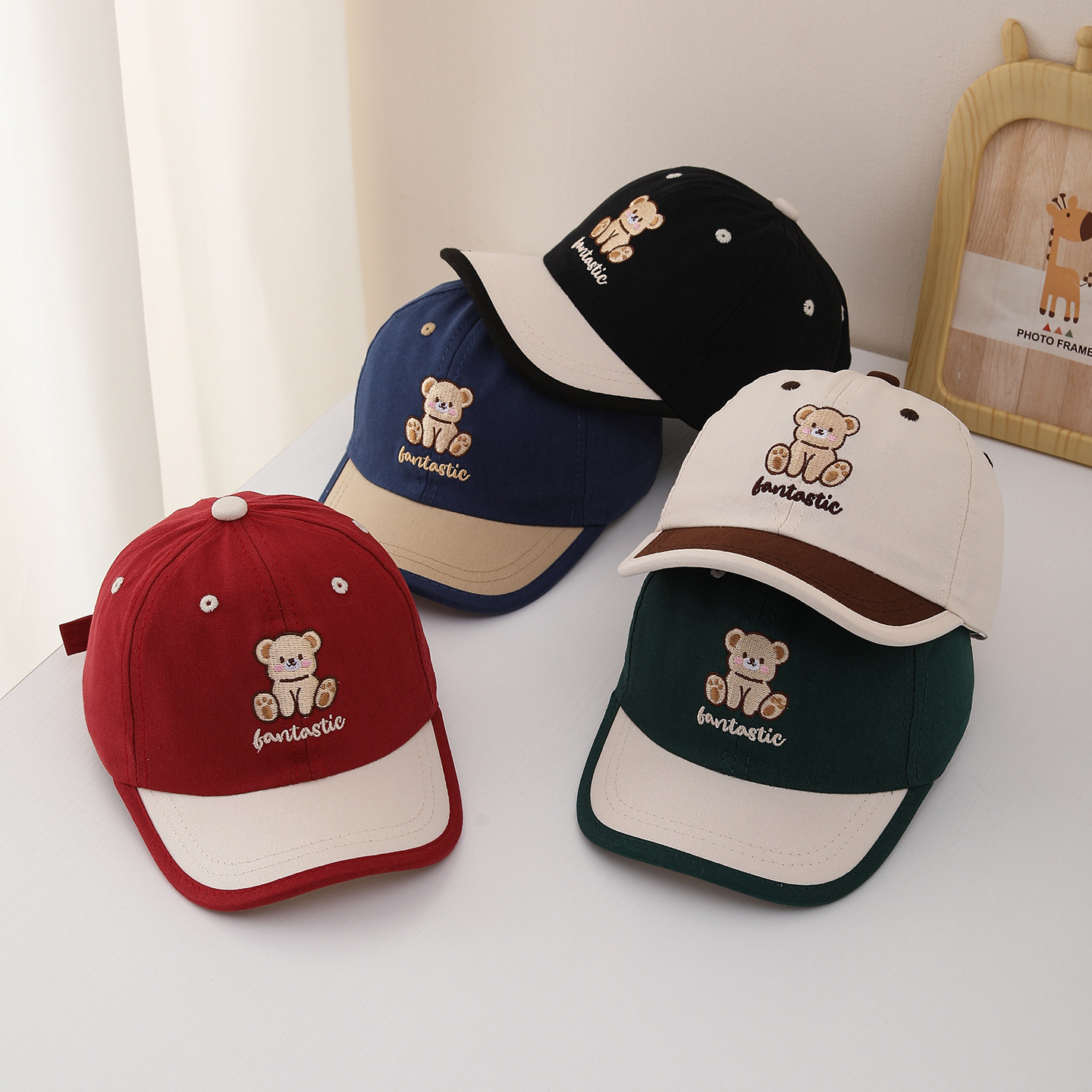 Visor Sun Hat - Children Baseball Cap 52cm Kids Cartoon