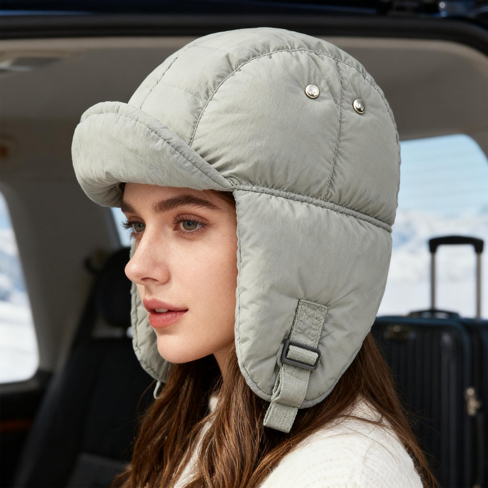 Trapper Hat Warm Headwear With - đánh giá và giá Trapper Hat Ear Flap