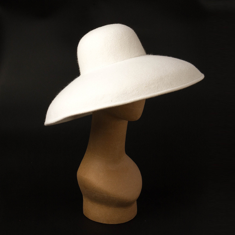 Cổ Điển Lớn Rộng Vành Len Nỉ N - đánh giá và giá Fedora Hat Wool