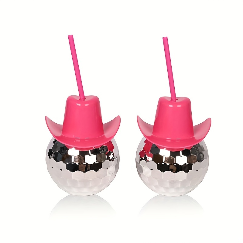 Disco Ball Cowboy Hat Tumbler  - đánh giá và giá Cowboy Hat Straw