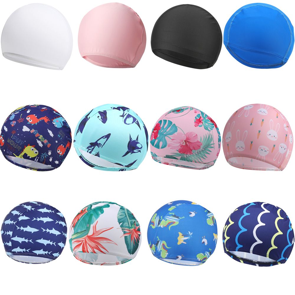 Cartoon  Children Boys Girls H - đánh giá và giá Swim Hat Silicone