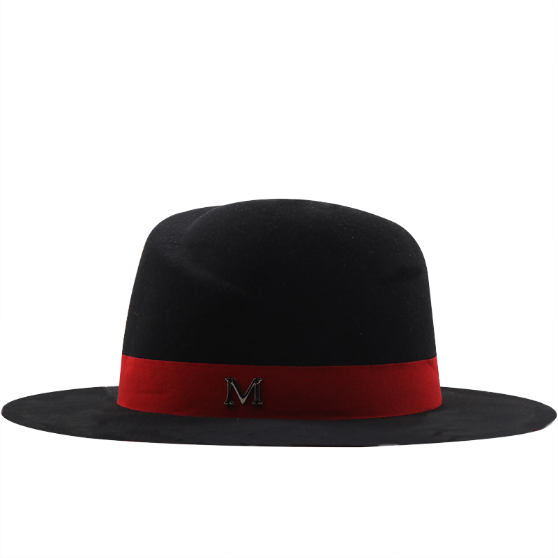 Mới Bên Ngoài Đen Bên Trong Le - đánh giá và giá Fedora Hat Wool