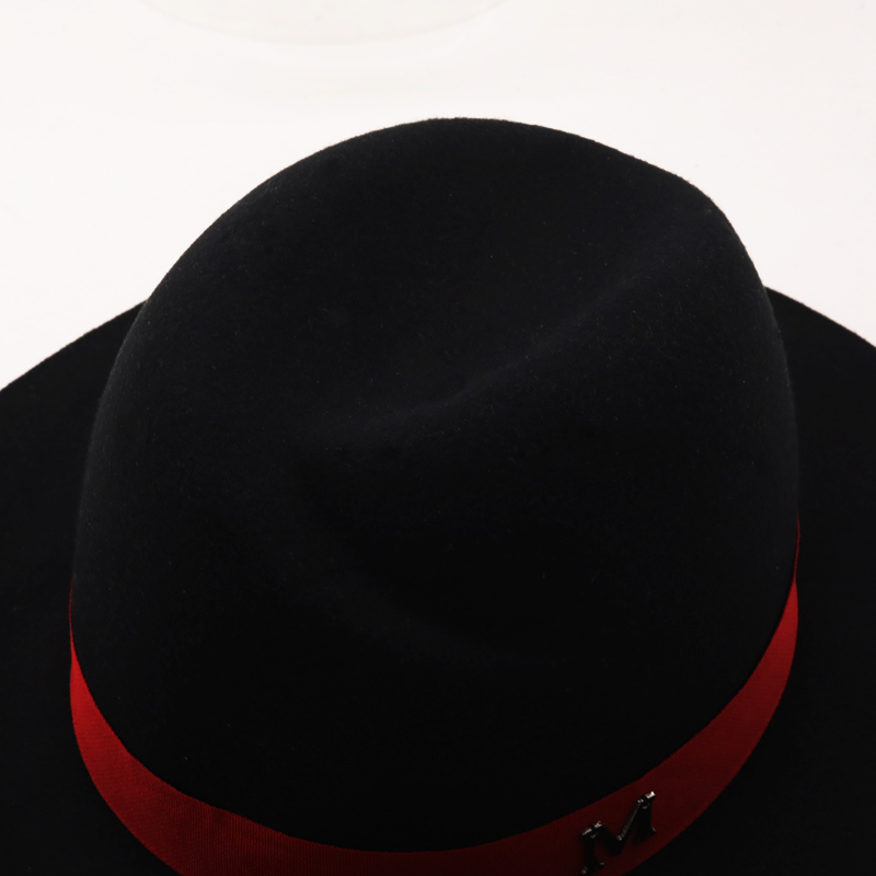 Mới Bên Ngoài Đen Bên Trong Le - đánh giá và giá Fedora Hat Wool