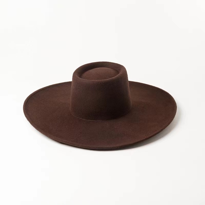 Sang Trọng Retro Cổ Điển Cảm T - đánh giá và giá Fedora Hat Wool