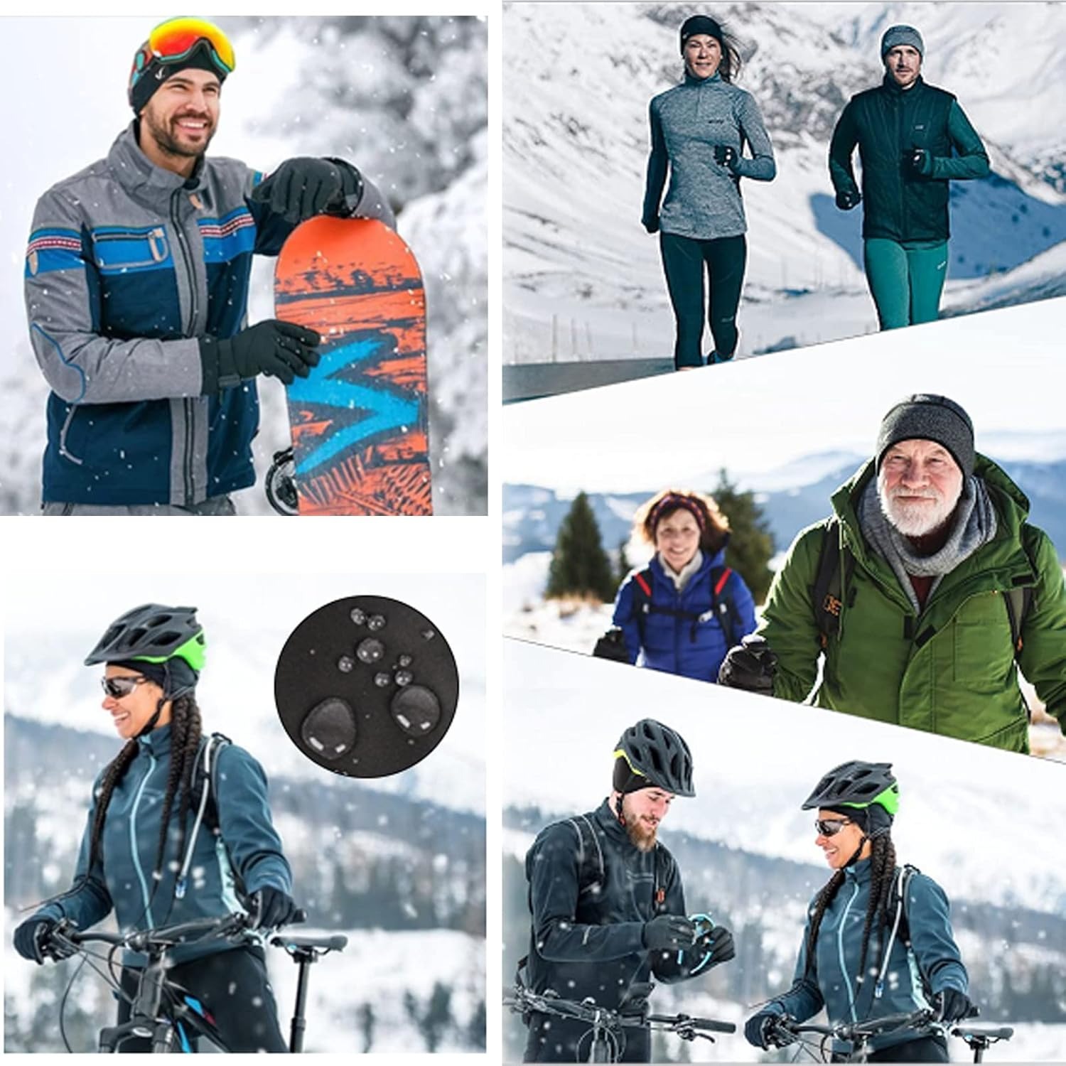 Unisex Windproof Thermal Fleec - đánh giá và giá Skull Cap Helmet Liner