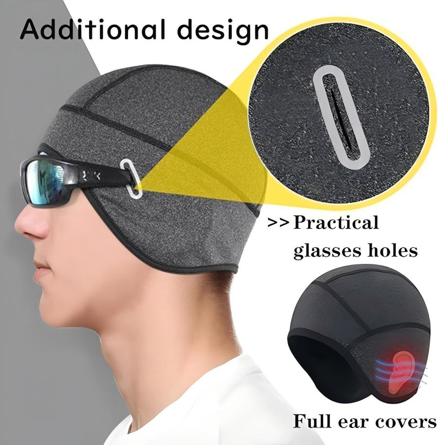 Unisex Windproof Thermal Fleec - đánh giá và giá Skull Cap Helmet Liner