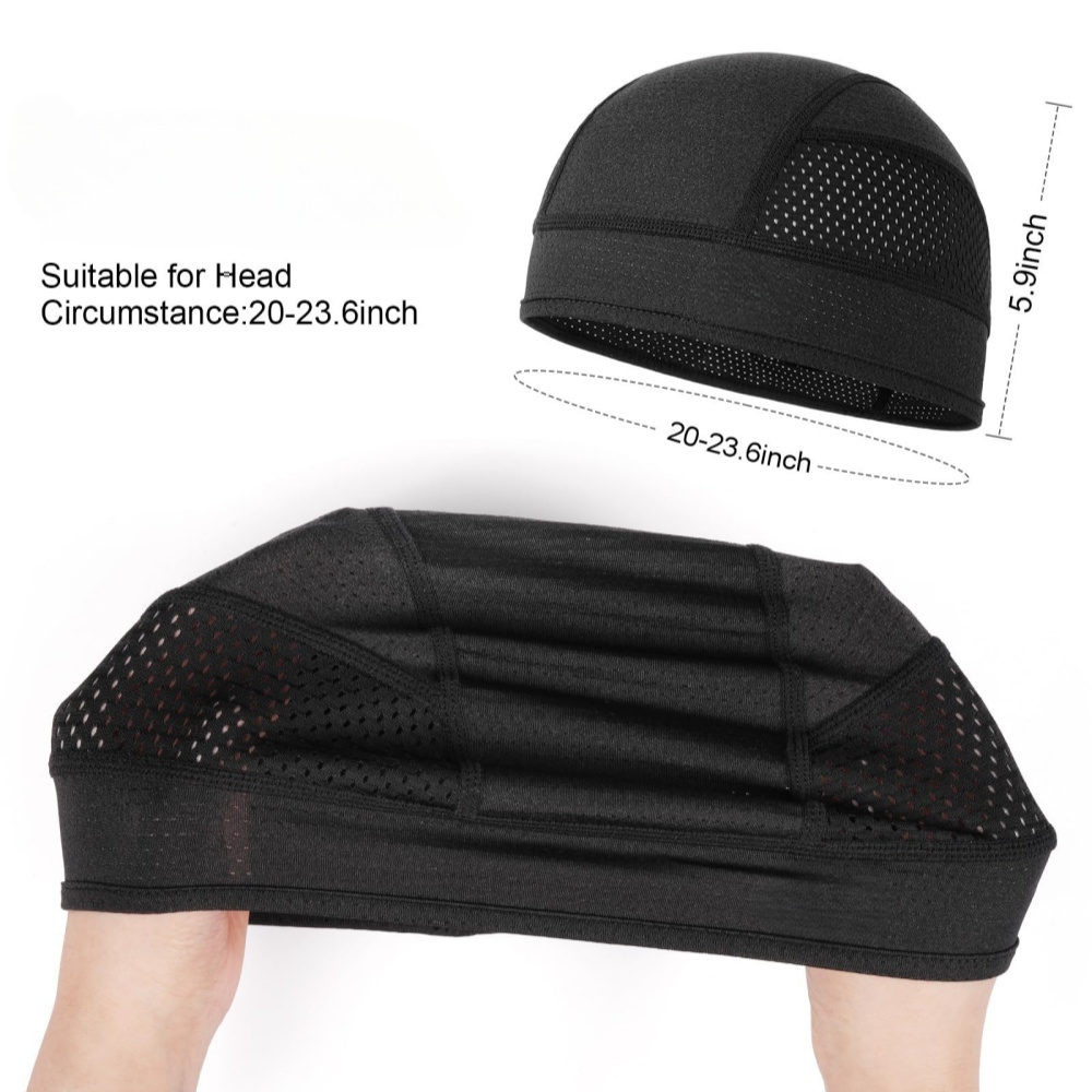 Summer Mesh Thin Vents Beanie  - đánh giá và giá Skull Cap Helmet Liner