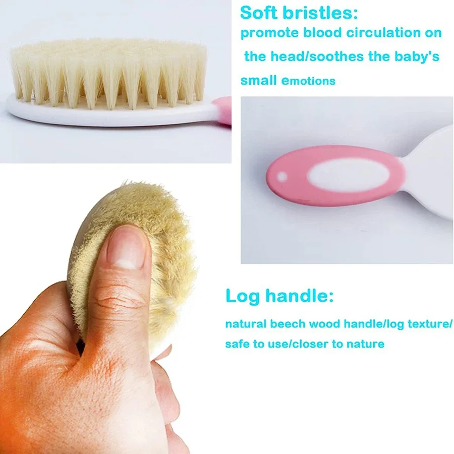 Baby Hair Brush Set for Newbor - đánh giá và giá Swim Hat Silicone