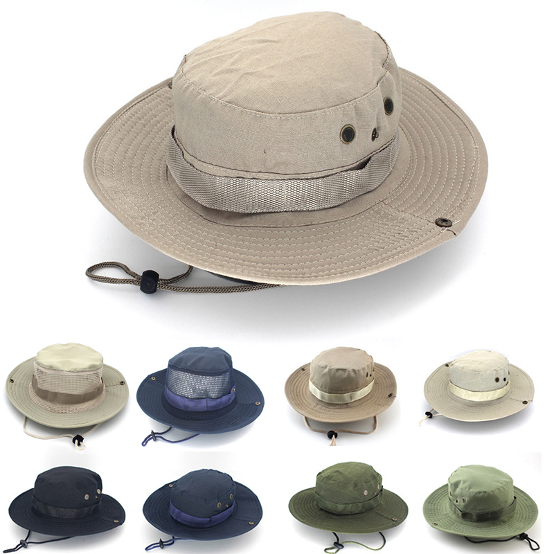 Men & Women Sun Hat Camouflage - đánh giá và giá Boonie Hat Tactical