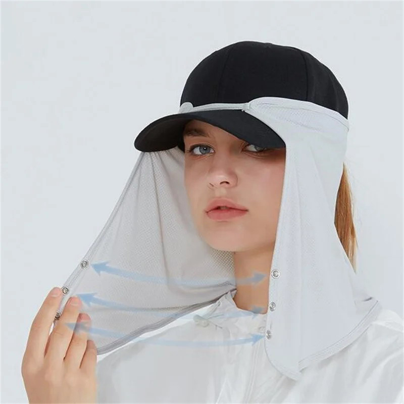 Quick Drying Fishing Cap Face  - đánh giá và giá Visor Sun Hat