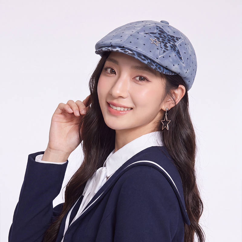 Vintage Y2K Denim Newsboy Cap  - đánh giá và giá Newsboy Cap Ivy