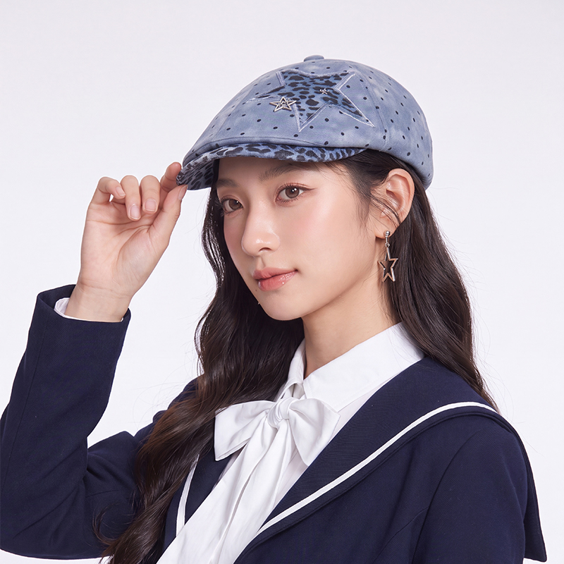 Vintage Y2K Denim Newsboy Cap  - đánh giá và giá Newsboy Cap Ivy