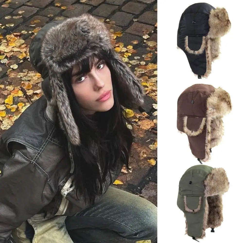 1PC Winter Trapper Aviator Tro - đánh giá và giá Trapper Hat Ear Flap