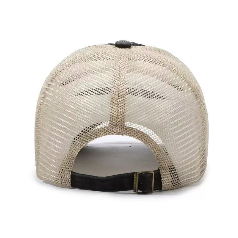 Custom Logo Washed Mesh Cap Br - đánh giá và giá Visor Sun Hat