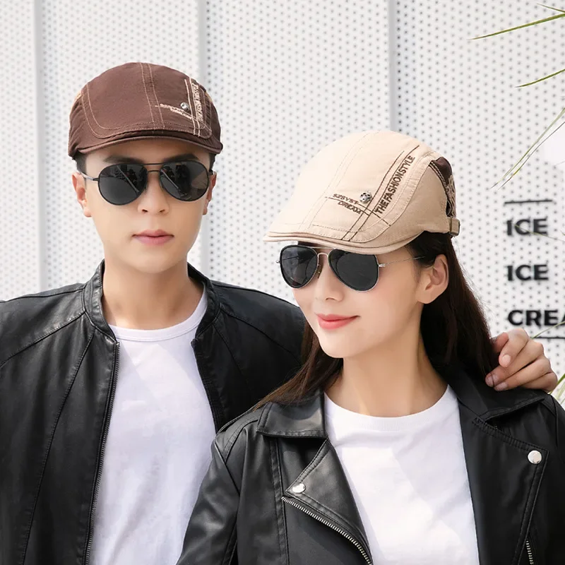 Unisex Đầu Lâu Chữ Newsboy Mũ  - đánh giá và giá Newsboy Cap Ivy