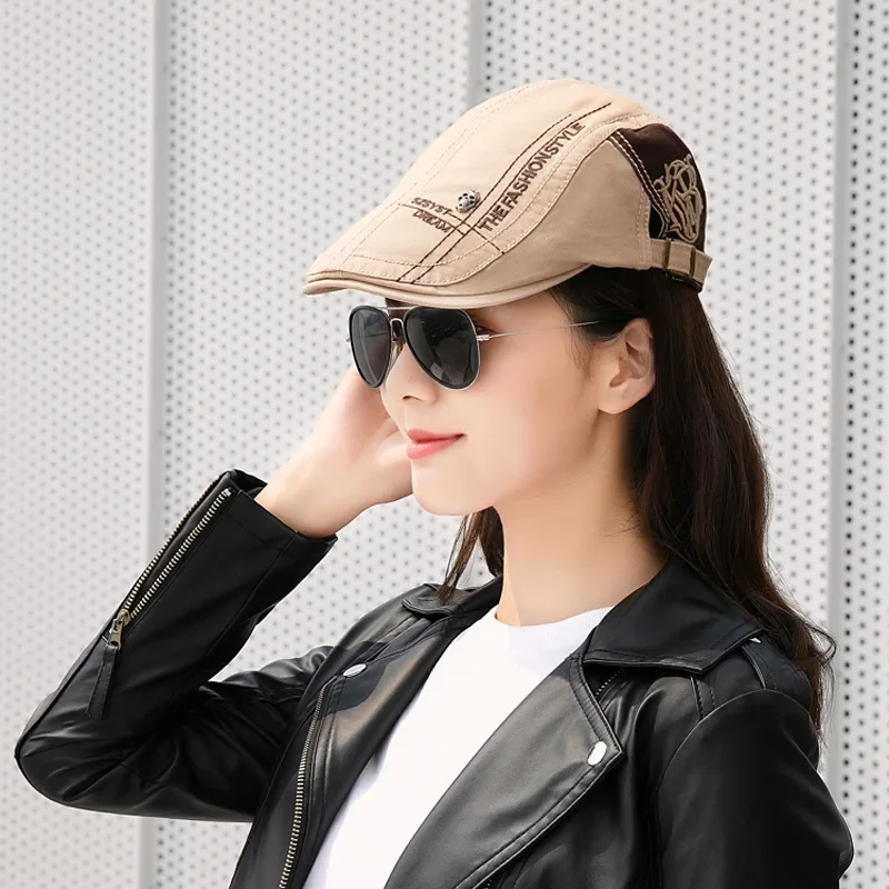 Unisex Đầu Lâu Chữ Newsboy Mũ  - đánh giá và giá Newsboy Cap Ivy