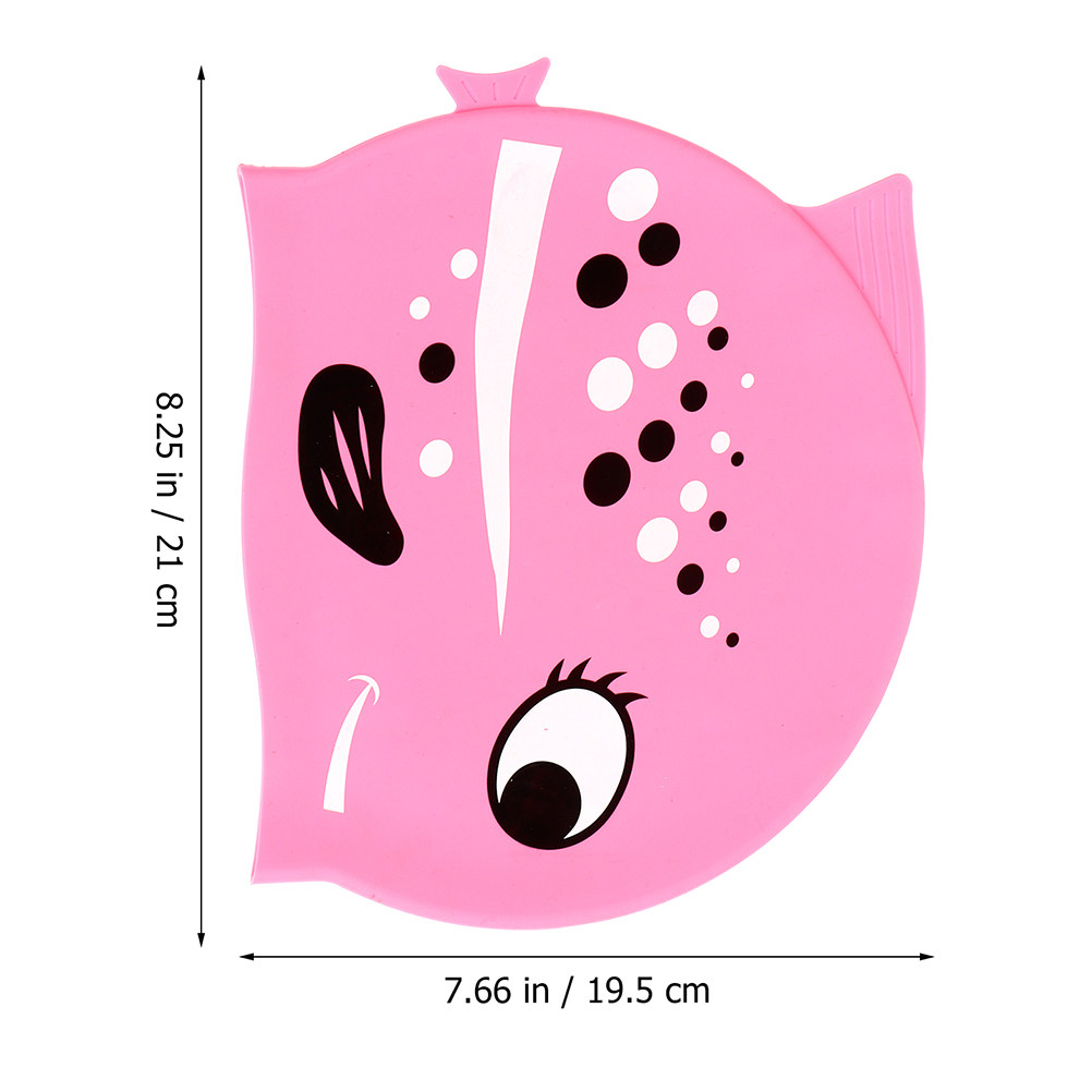 2Pcs Childrens Silicone Swimmi - đánh giá và giá Swim Hat Silicone