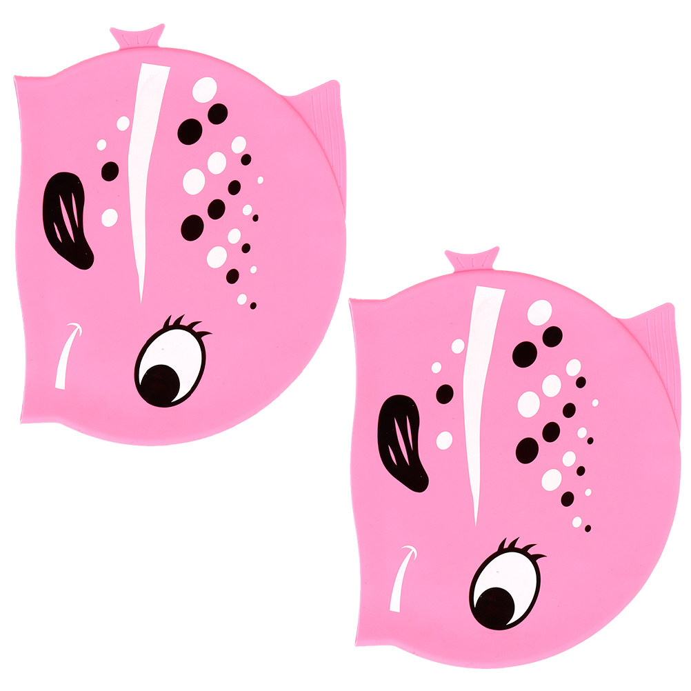 2Pcs Childrens Silicone Swimmi - đánh giá và giá Swim Hat Silicone