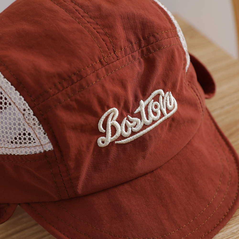 Letter Embroidered Baby Sun Ha - đánh giá và giá Bucket Hat Cotton
