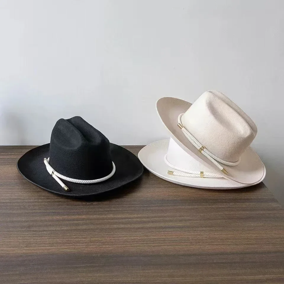 2025  New retro ins chic winte - đánh giá và giá Fedora Hat Wool