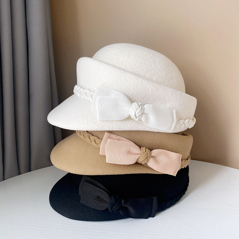 Pháp Đầm Cốm Mùa Đông Nón Vint - đánh giá và giá Beret French Wool