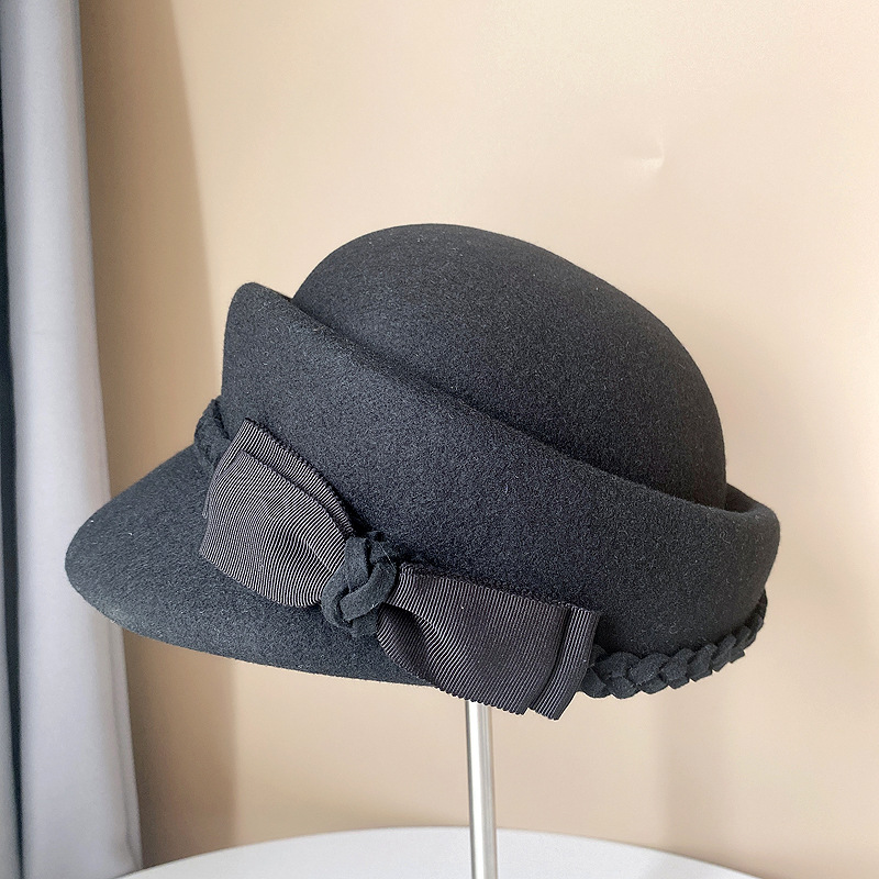 Pháp Đầm Cốm Mùa Đông Nón Vint - đánh giá và giá Beret French Wool