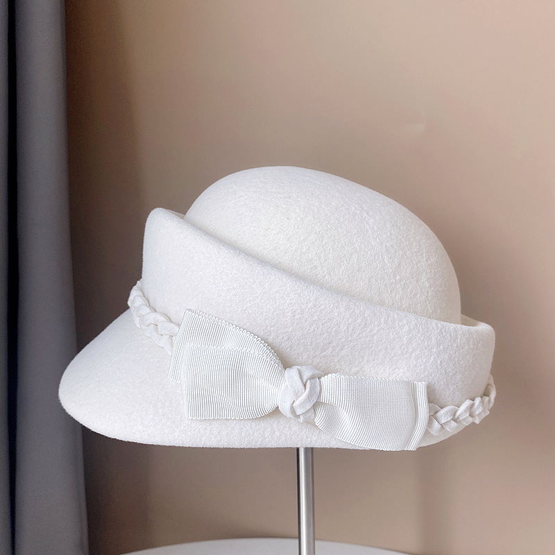 Pháp Đầm Cốm Mùa Đông Nón Vint - đánh giá và giá Beret French Wool