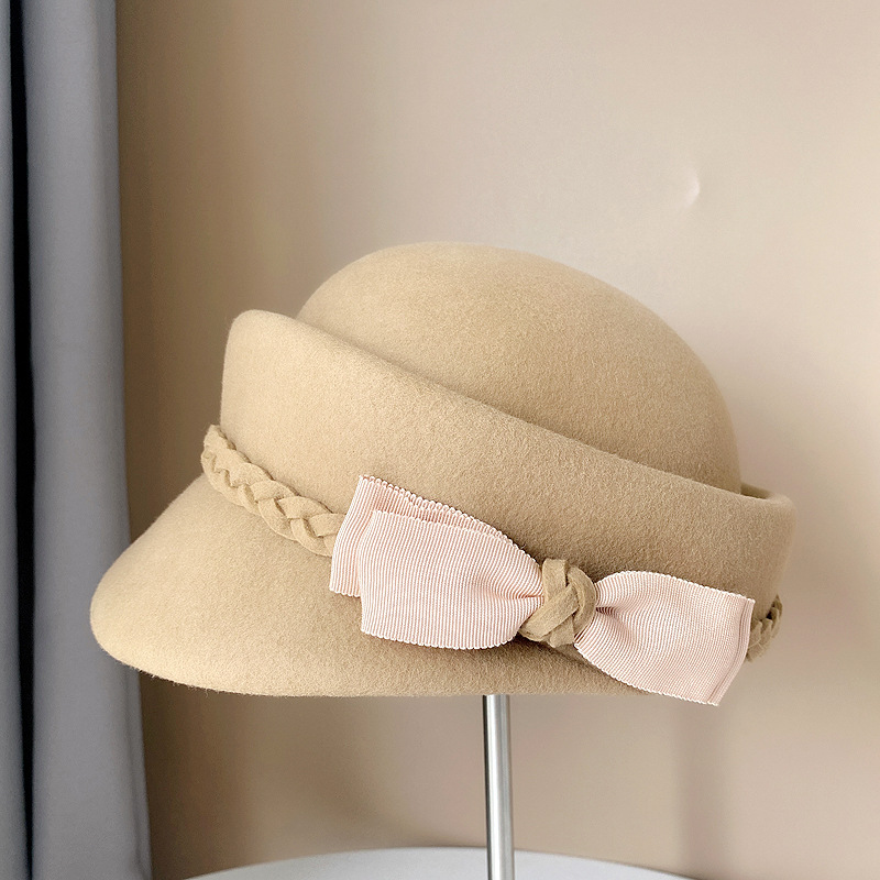 Pháp Đầm Cốm Mùa Đông Nón Vint - đánh giá và giá Beret French Wool