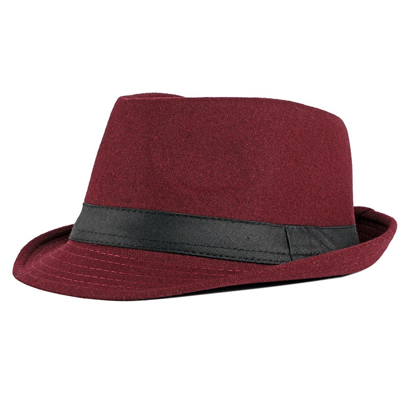 Hat for Men New Autumn Winter  - đánh giá và giá Fedora Hat Wool