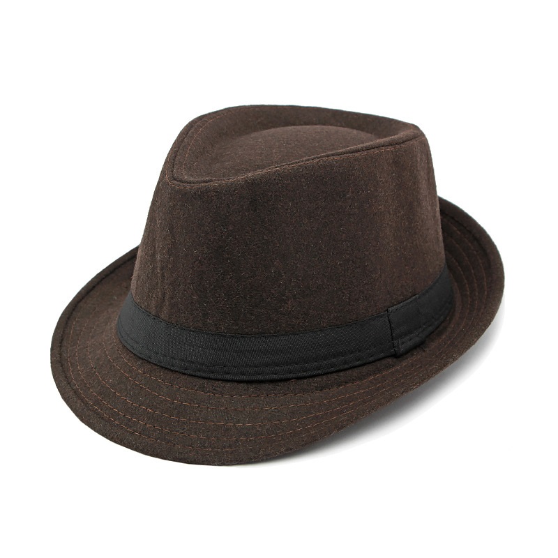 Hat for Men New Autumn Winter  - đánh giá và giá Fedora Hat Wool