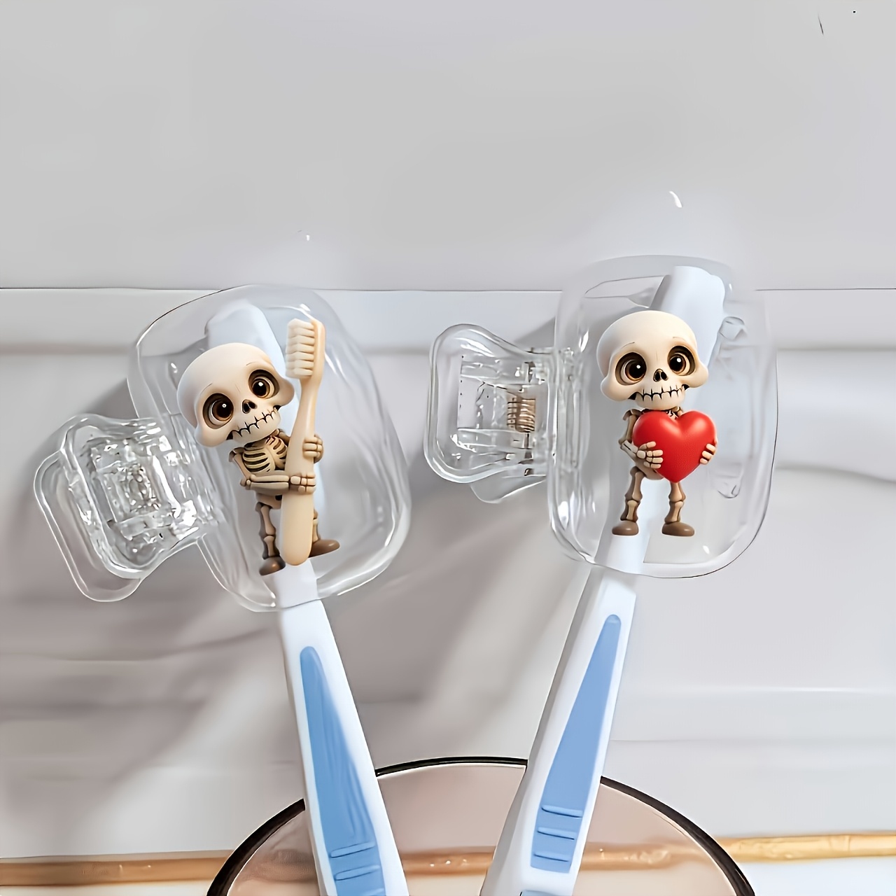 2pcs Skull Portable Toothbrush - đánh giá và giá Skull Cap Helmet Liner