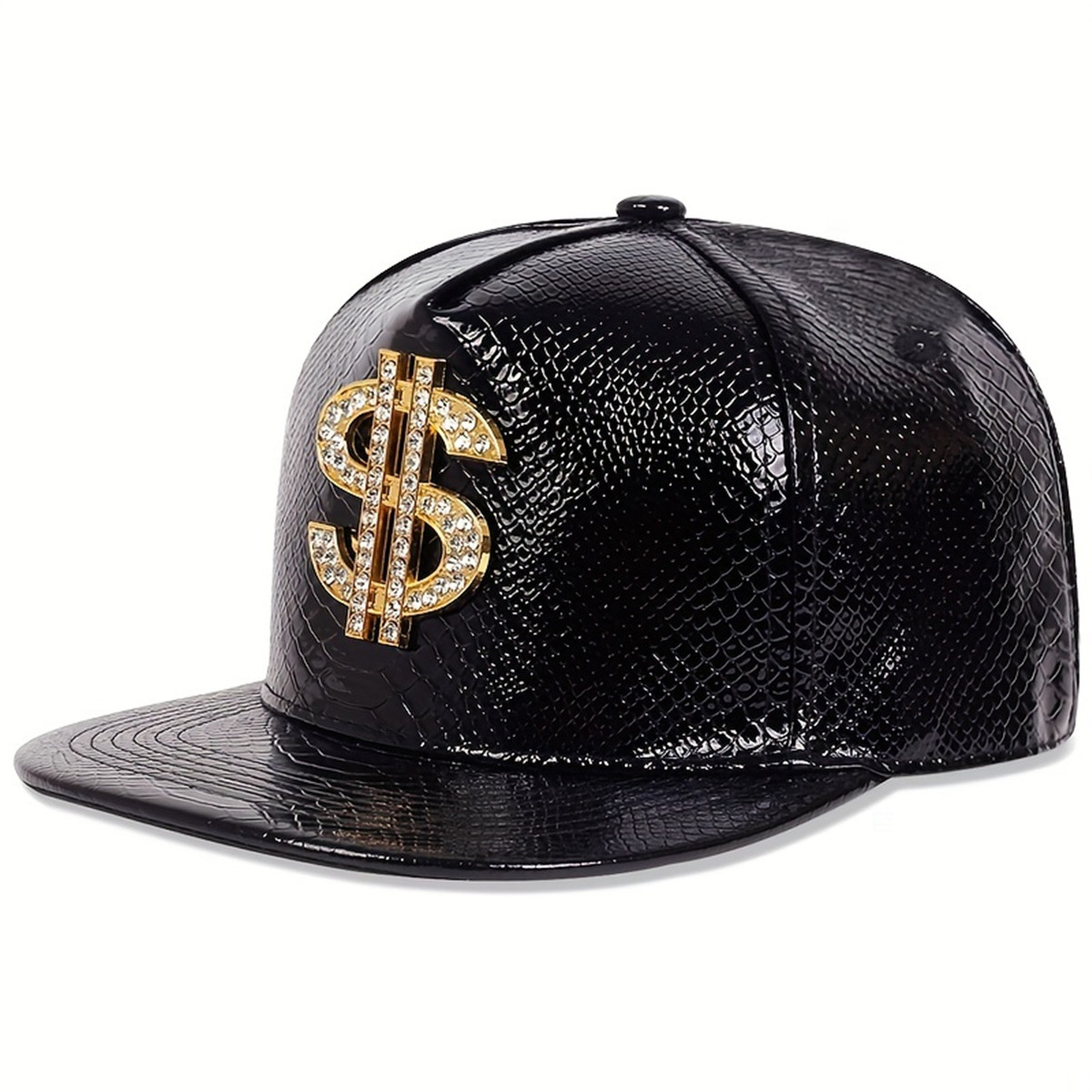 Leather Metallic Dollar Sign B - đánh giá và giá Baseball Cap Structured
