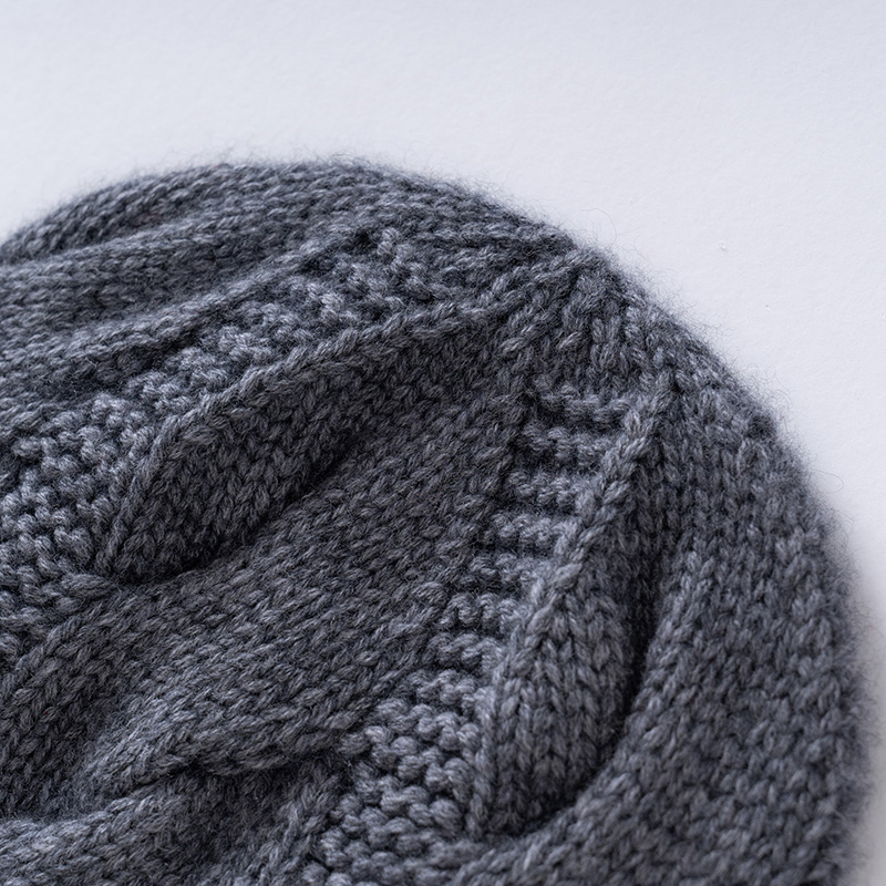 Winter New Women's Pure Cashme - đánh giá và giá Beanie Cuffed Knit