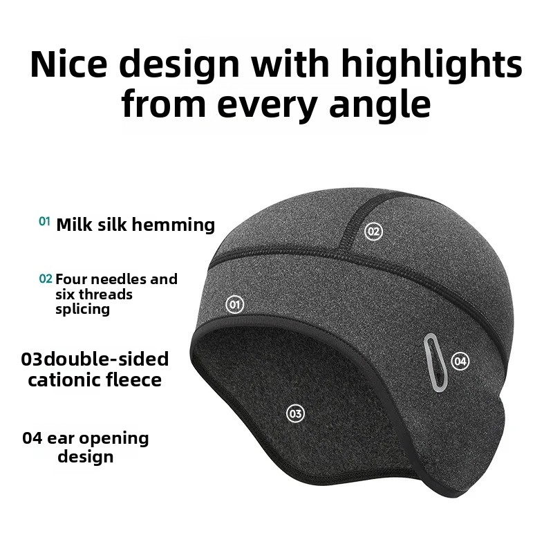 Winter Cycling Warm Cap MTB He - đánh giá và giá Skull Cap Helmet Liner