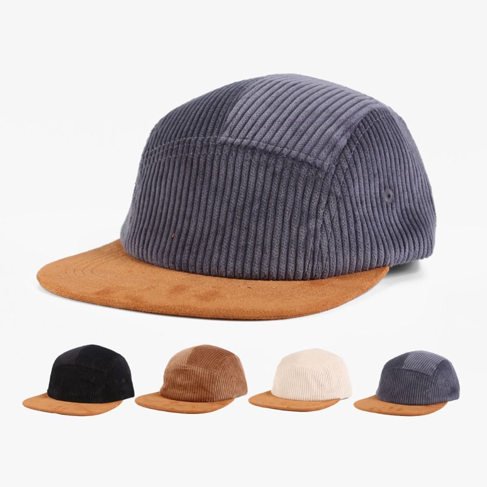 Versatile Retro Flat Brim Base - đánh giá và giá Corduroy Cap 5 Panel